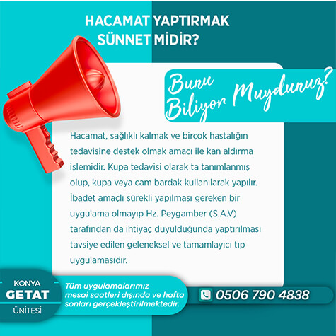 Hacamat Yaptırmak Sünnet midir?